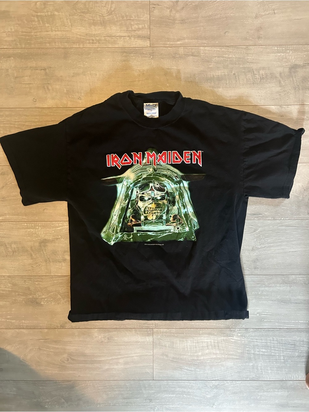 Vintage Iron Maiden Eddie T-Shirt L Heavy Metal Graphic